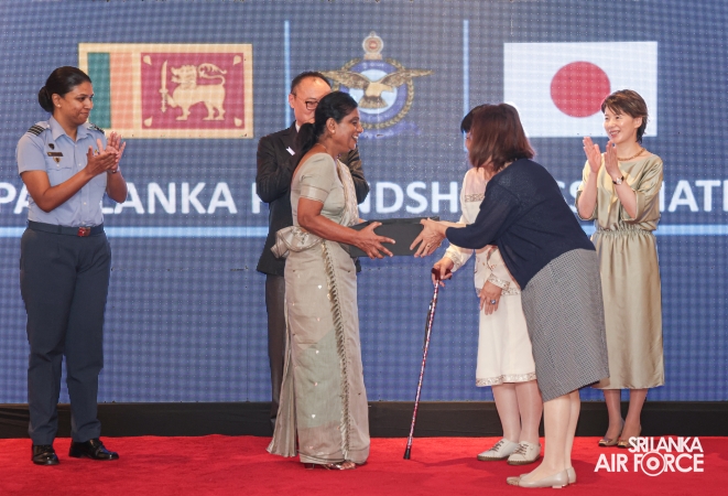 JAPAN LANKA FRIENDSHIP ASSOCIATION DONATES AMBULANCE, SCHOLARSHIPS AND SPECTACLES TO SLAF