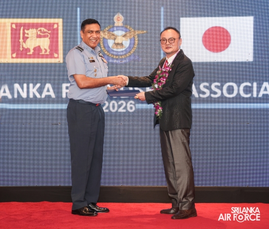 JAPAN LANKA FRIENDSHIP ASSOCIATION DONATES AMBULANCE, SCHOLARSHIPS AND SPECTACLES TO SLAF