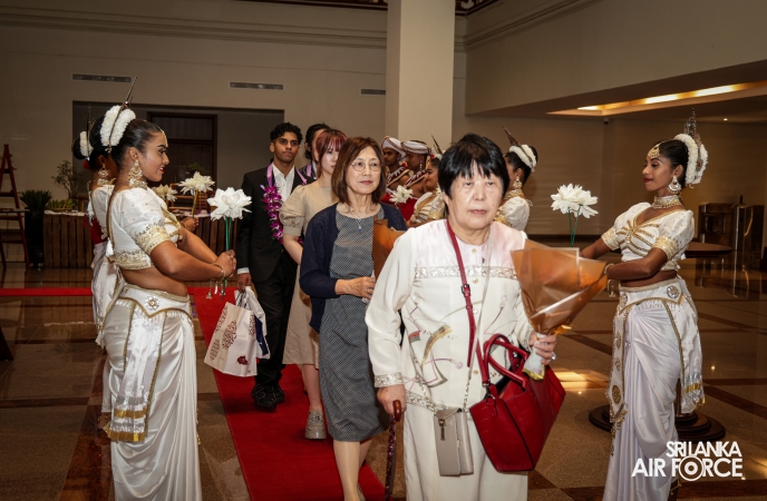 JAPAN LANKA FRIENDSHIP ASSOCIATION DONATES AMBULANCE, SCHOLARSHIPS AND SPECTACLES TO SLAF