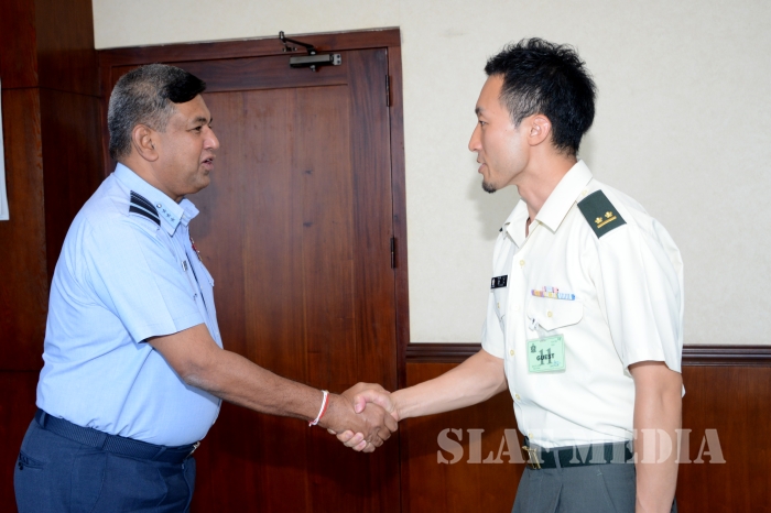 Japanese Defence Attaché Calls on Commander of the Air Force