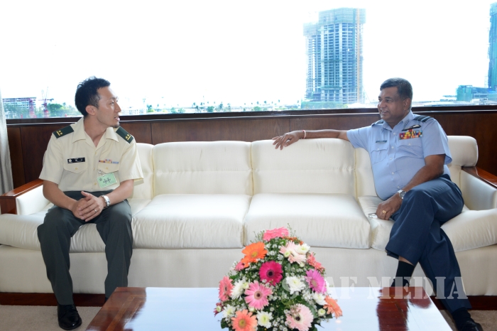 Japanese Defence Attaché Calls on Commander of the Air Force