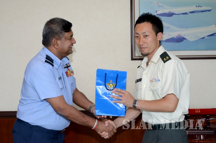 Japanese Defence Attaché Calls on Commander of the Air Force
