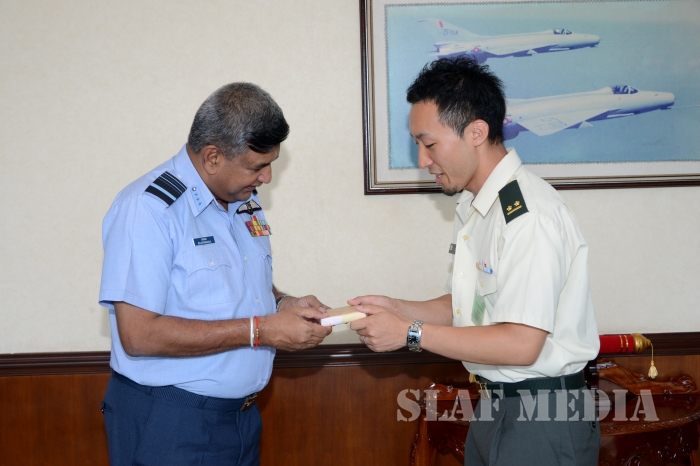 Japanese Defence Attaché Calls on Commander of the Air Force