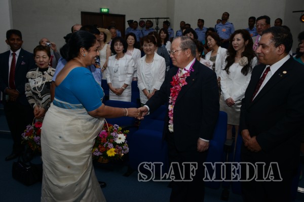 Japan
Donates a Fire Vehicle to SLAF