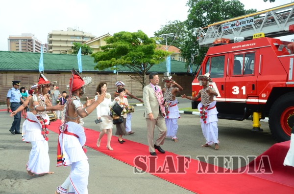 Japan
Donates a Fire Vehicle to SLAF