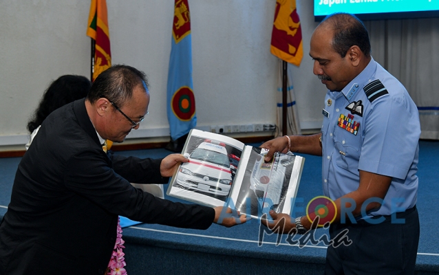 Japan Sri Lanka Friendship Association Donates Three Fire Engines and an Ambulance to the SLAF