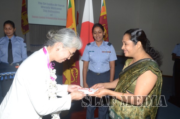 Japan Donates Scholarships and Spectacles to SLAF Seva Vanitha Unit