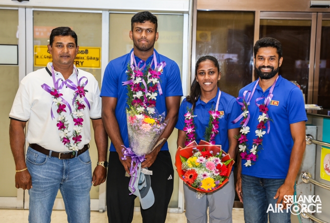 AIRCRAFTMAN THARANGA PR SETS NEW NATIONAL RECORD & QUALIFIES FOR WORLD ATHLETICS CHAMPIONSHIPS