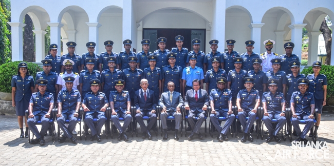 SUCCESSFUL
GRADUATION MARKS CULMINATION OF NO. 75 JUNIOR COMMAND AND STAFF COURSE
AT SLAF ACADEMY CHINA BAY