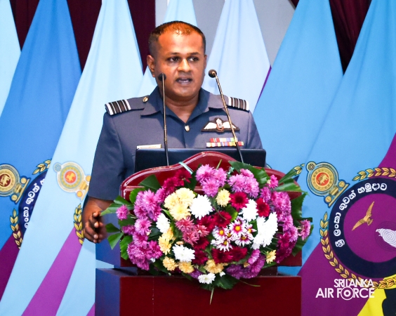 GRADUATION CEREMONY OF NO. 81 JUNIOR COMMAND AND STAFF COURSE AT SLAF ACADEMY CHINA BAY