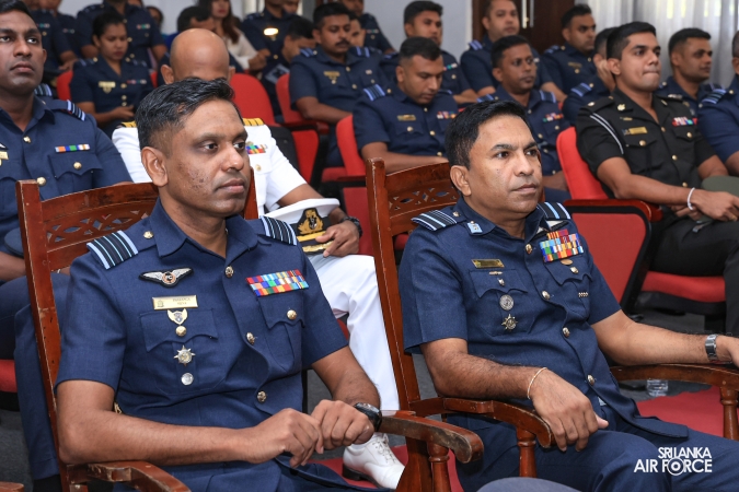 GRADUATION CEREMONY OF NO. 80 JUNIOR COMMAND AND STAFF COURSE AT SLAF ACADEMY CHINA BAY