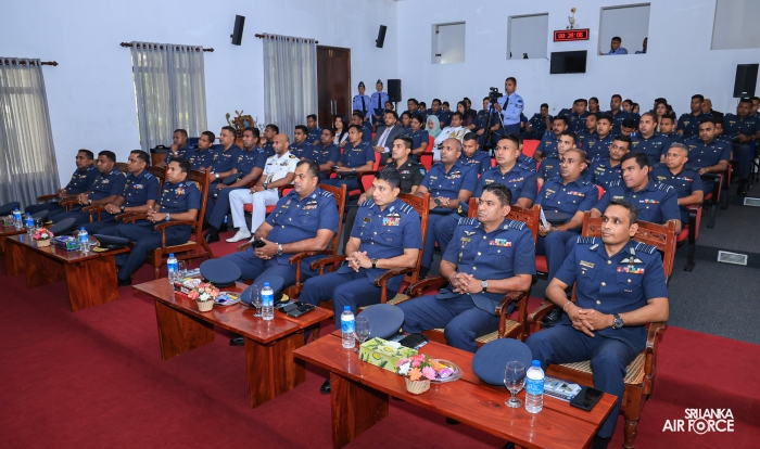 GRADUATION CEREMONY OF NO. 80 JUNIOR COMMAND AND STAFF COURSE AT SLAF ACADEMY CHINA BAY