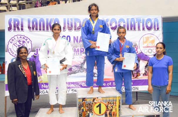 THE SLAF MEN
AND WOMEN SECURE RUNNERS-UP AT THE 60TH NATIONAL JUDO CHAMPIONSHIP –
2023