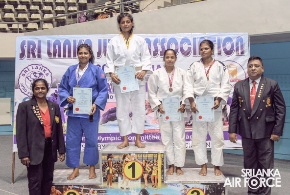 THE SLAF MEN
AND WOMEN SECURE RUNNERS-UP AT THE 60TH NATIONAL JUDO CHAMPIONSHIP –
2023