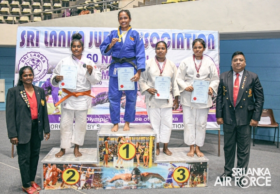 THE SLAF MEN
AND WOMEN SECURE RUNNERS-UP AT THE 60TH NATIONAL JUDO CHAMPIONSHIP –
2023