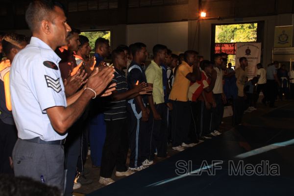 අන්තර් ඒකක ජූඩෝ ශූරතාවලිය අනුරාධපුර ගුවන් හමුදා කදවුරට
