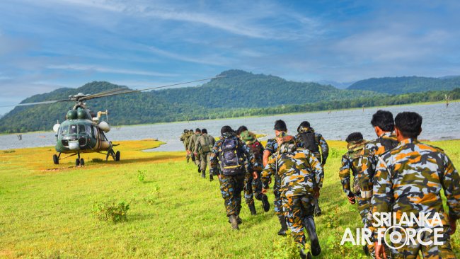 JUNGLE AND WATER SURVIVAL TAINING FOR AOR CREW MEMBERS
