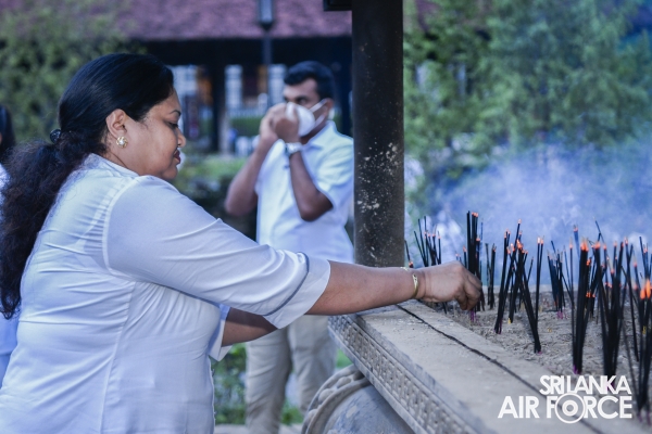 SLAF
CONDUCTS ANNUAL RELIGIOUS CEREMONY AT THE TEMPLE OF THE SACRED TOOTH IN
KANDY