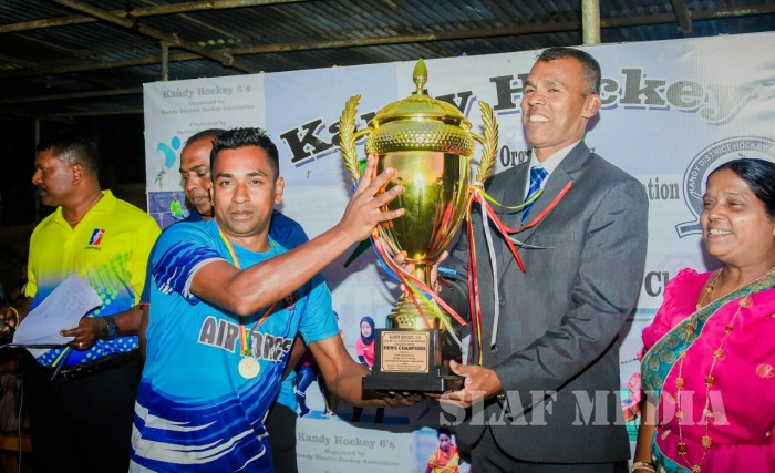 SLAF Wins 2nd Kandy Sixes All Island Inter Club Hockey Tournament 2018