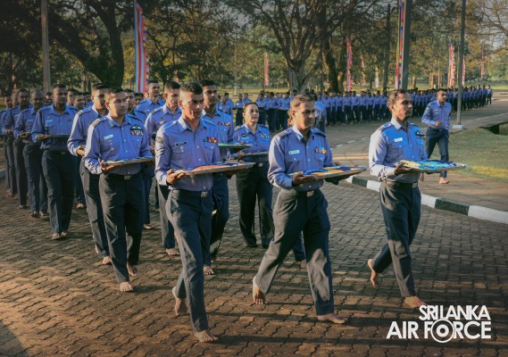 SLAF INVOKES THE BLESSINGS OF THE TRIPLE GEM WITH THE TRADITIONAL FLAG BLESSING AT THE SACRED