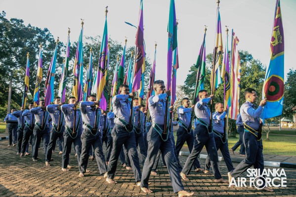 SLAF INVOKES THE BLESSINGS OF THE TRIPLE GEM WITH THE TRADITIONAL FLAG BLESSING AT THE SACRED