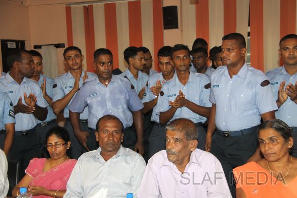 SLAF Karate Pool Paying Tribute to Their Parents