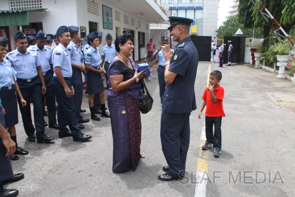 SLAF Karate Pool Paying Tribute to Their Parents