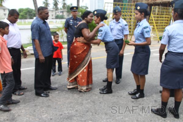 SLAF Karate Pool Paying Tribute to Their Parents