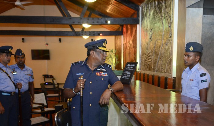Annual AOC’s Inspection at SLAF Base Katunayake - 2nd Session