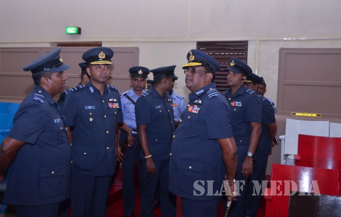 Annual AOC’s Inspection at SLAF Base Katunayake - 2nd Session