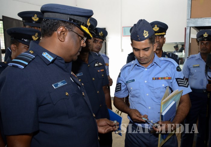 Annual AOC’s Inspection at SLAF Base Katunayake - 2nd Session