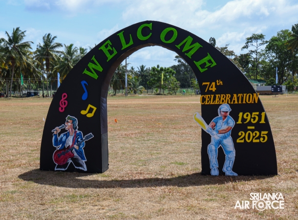 SLAF BASE KATUNAYAKE CELEBRATES 74TH ANNIVERSARY