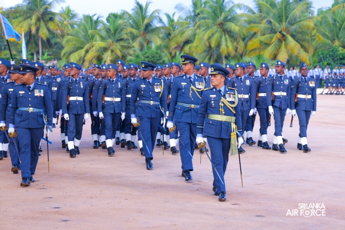 ANNUAL COMMANDER’S INSPECTION AT SLAF BASE KATUNAYAKE