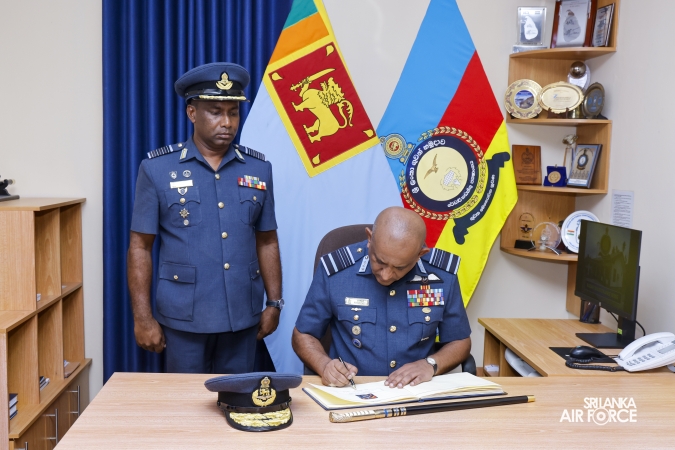 ANNUAL COMMANDER’S INSPECTION AT SLAF BASE KATUNAYAKE