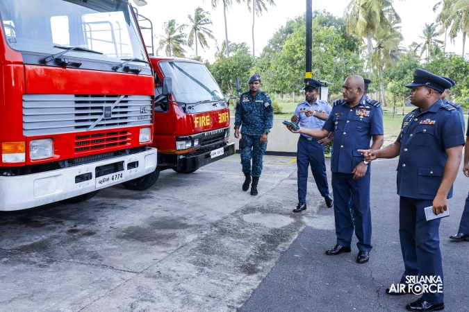 ANNUAL COMMANDER’S INSPECTION AT SLAF BASE KATUNAYAKE