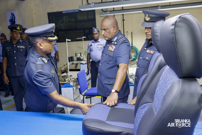 ANNUAL COMMANDER’S INSPECTION AT SLAF BASE KATUNAYAKE