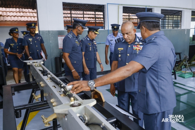 ANNUAL COMMANDER’S INSPECTION AT SLAF BASE KATUNAYAKE