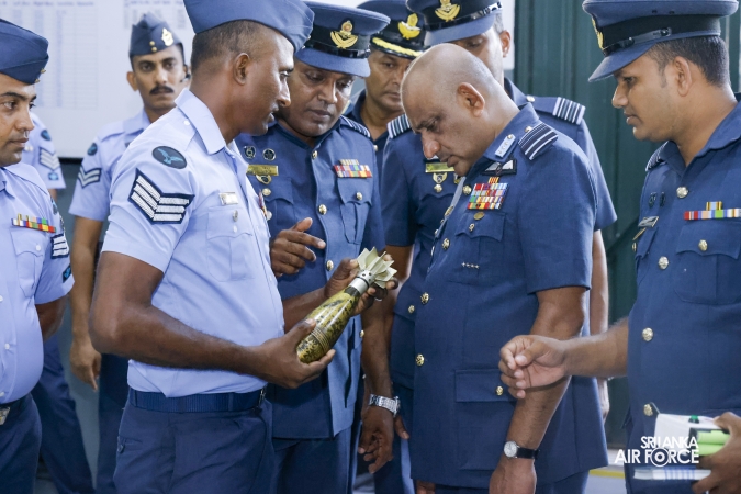 ANNUAL COMMANDER’S INSPECTION AT SLAF BASE KATUNAYAKE