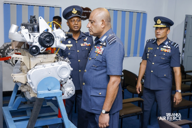 ANNUAL COMMANDER’S INSPECTION AT SLAF BASE KATUNAYAKE