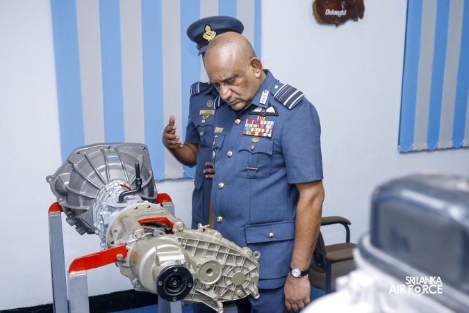 ANNUAL COMMANDER’S INSPECTION AT SLAF BASE KATUNAYAKE