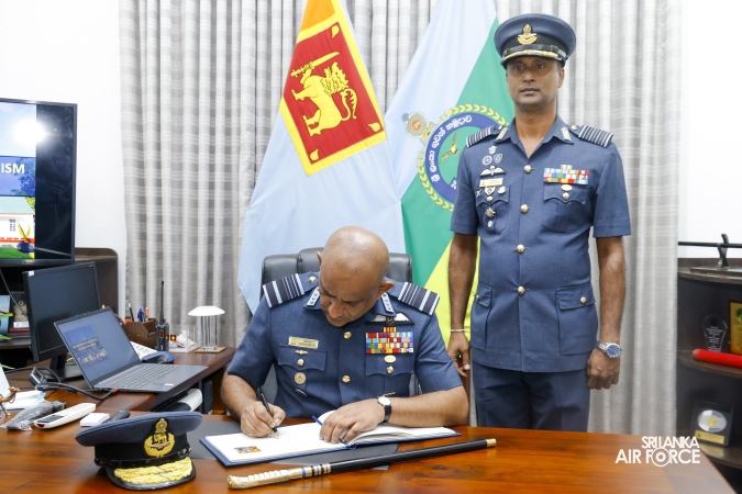 ANNUAL COMMANDER’S INSPECTION AT SLAF BASE KATUNAYAKE