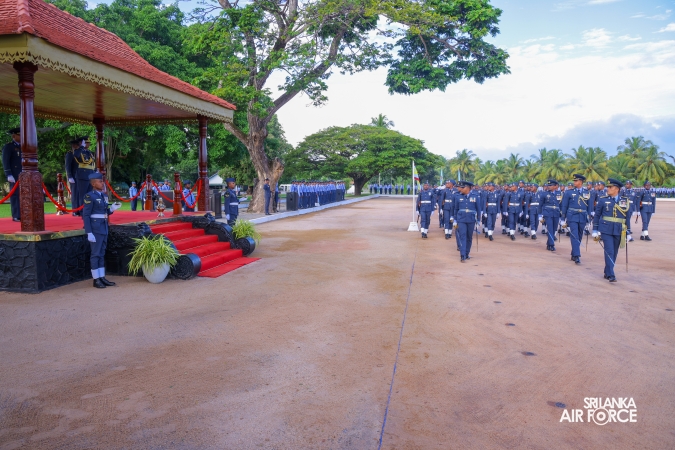 ANNUAL COMMANDER’S INSPECTION AT SLAF BASE KATUNAYAKE
