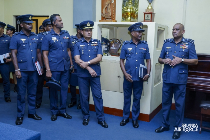ANNUAL COMMANDER’S INSPECTION AT SLAF BASE KATUNAYAKE