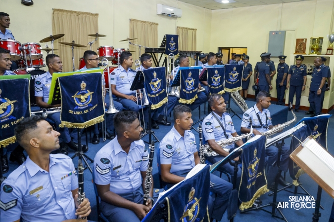 ANNUAL COMMANDER’S INSPECTION AT SLAF BASE KATUNAYAKE