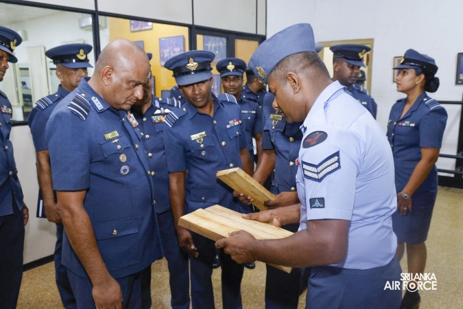 ANNUAL COMMANDER’S INSPECTION AT SLAF BASE KATUNAYAKE