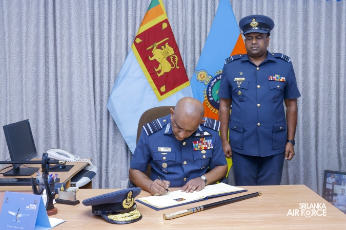 ANNUAL COMMANDER’S INSPECTION AT SLAF BASE KATUNAYAKE