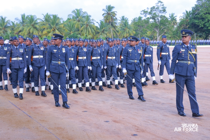 ANNUAL COMMANDER’S INSPECTION AT SLAF BASE KATUNAYAKE
