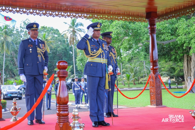 ANNUAL COMMANDER’S INSPECTION AT SLAF BASE KATUNAYAKE
