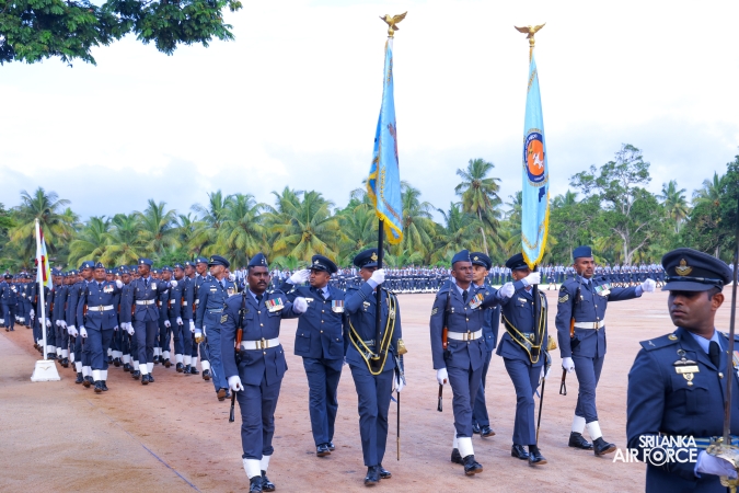 ANNUAL COMMANDER’S INSPECTION AT SLAF BASE KATUNAYAKE