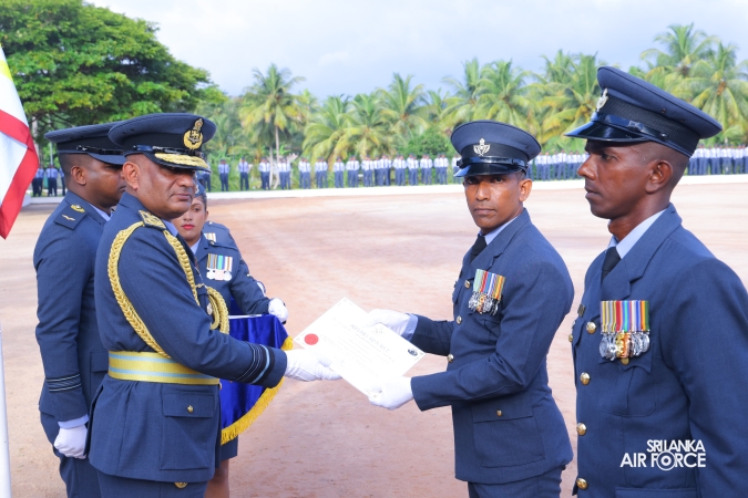 ANNUAL COMMANDER’S INSPECTION AT SLAF BASE KATUNAYAKE